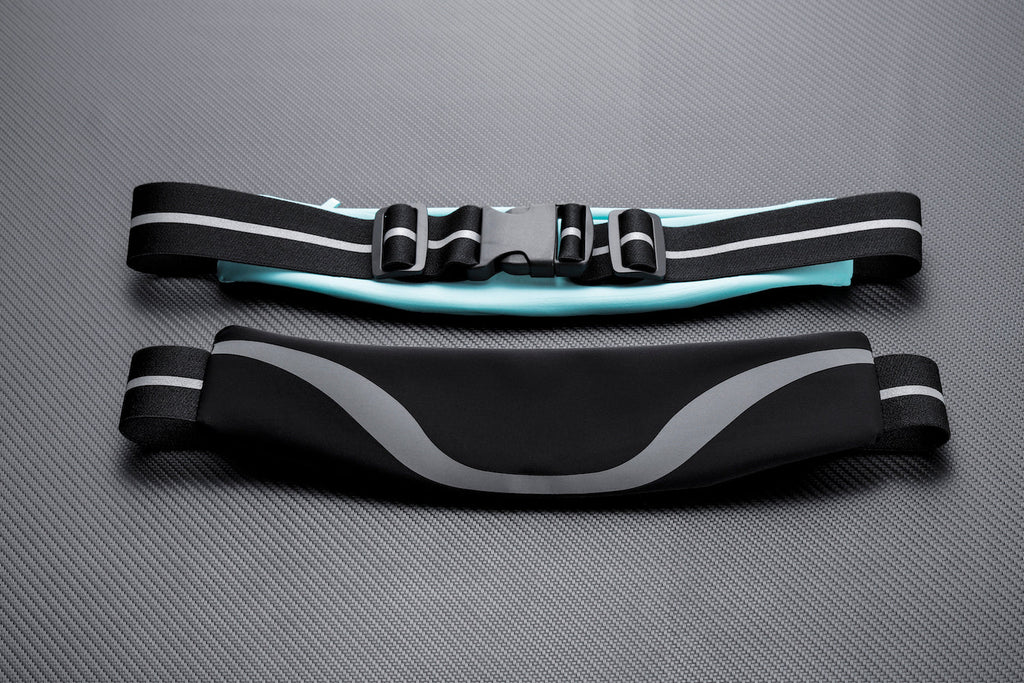 JupiterGear Water-Resistant Sport Waist Pack Running Belt with Reflective Strip