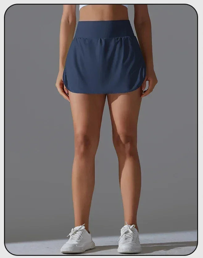 Una-Shop High Waist Pockets Yoga Shorts for Women Sports Push Up Workout Clothes Leggings for Fitness Sportswear for Gym Pants